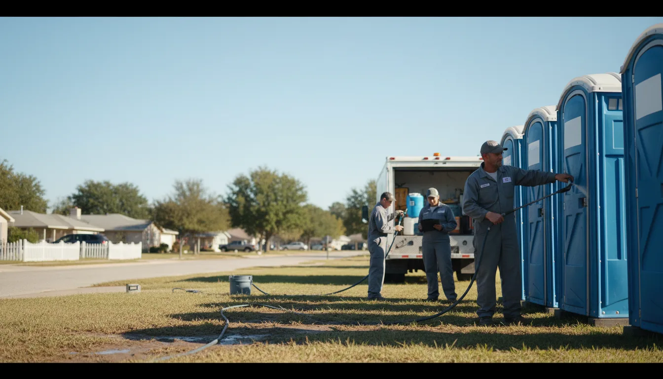 Long-Term Portable Toilet Rental in Springer, OK near me